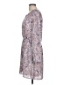 DR2 100% Polyester Paisley Purple Casual Dress Size L - photo 5