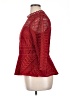 Moulinette Soeurs 100% Polyester Red 3/4 Sleeve Blouse Size 14 - photo 5