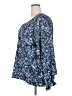 Jessica Simpson Blue Long Sleeve Blouse Size 3X - photo 5