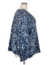 Jessica Simpson Blue Long Sleeve Blouse Size 3X - photo 4