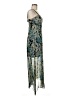Charlotte Ronson Tropical Blue Cocktail Dress Size 8 - photo 4