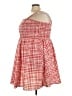 Torrid Checkered-gingham Red Casual Dress Size 4X Plus (4) - photo 5