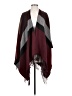 Unbranded Plaid Burgundy Wrap One size - photo 1