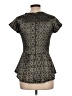 Love 21 Black Short Sleeve Top Size L - photo 2
