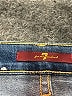 7 For All Mankind Stripes Blue Jeans Size 26 waist - photo 7