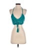 India Boutique 100% Polyester Teal Sleeveless Top Size L (estimated) - photo 1