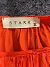 Stark X 100% Rayon Orange 3/4 Sleeve Blouse Size M - photo 7