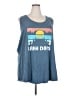 Instant Message Blue Tank Top Size 4X - photo 1