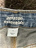 Amazon Essentials Blue Denim Shorts Size 4 - photo 3