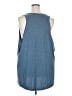 Instant Message Blue Tank Top Size 4X - photo 2