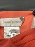 David's Bridal 100% Polyester Orange Cocktail Dress Size 8 - photo 4