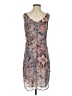 CAbi 100% Polyester Paisley Gray Cocktail Dress Size XS - photo 1