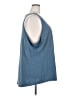 Instant Message Blue Tank Top Size 4X - photo 4