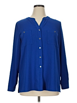Susan Graver Long Sleeve Blouse