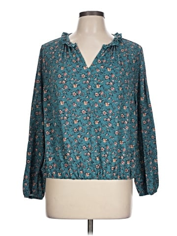 MELLODAY Long Sleeve Blouse (view 1)