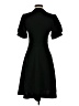 Unbranded Solid Black Cocktail Dress Size S - photo 2