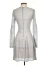 BCBGMAXAZRIA Solid Blue Gray Cocktail Dress Size XS - photo 2