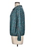 MELLODAY Teal Long Sleeve Blouse Size L - photo 5