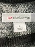 Liz Claiborne Floral Black Pullover Sweater Size L - photo 7