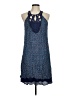 DR2 100% Viscose Paisley Blue Casual Dress Size M - photo 1
