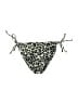 Style Me Animal Print Black Swimsuit Bottoms Size M - photo 2
