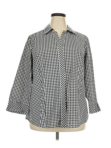 Investments II 3/4 Sleeve Button-Down Shirt (view 1)