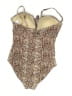 Kona Sol 100% Polyester Animal Print Gold One Piece Swimsuit Size L - photo 2