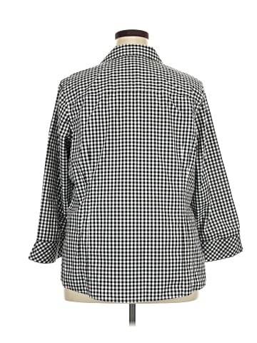 Investments II 3/4 Sleeve Button-Down Shirt (view 2)
