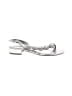 Adrianna Papell Silver Sandals Size 7 1/2 - photo 1