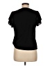 Shein Graphic Black Short Sleeve Top Size 6 - photo 2