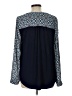 Daniel Rainn Blue Long Sleeve Blouse Size L - photo 2