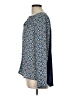 Daniel Rainn Blue Long Sleeve Blouse Size L - photo 5
