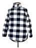 Terra & Sky 100% Polyester Checkered-gingham Blue Fleece Size 0X - photo 1