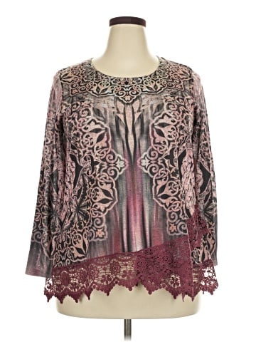 One World Long Sleeve Blouse (view 1)