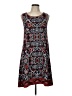 Max Studio Paisley Blue Casual Dress Size L - photo 1