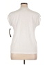 Rafaella White Short Sleeve Blouse Size XL - photo 2