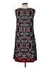 Max Studio Paisley Blue Casual Dress Size L - photo 2