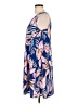 Acting Pro Tropical Blue Casual Dress Size L - photo 5