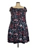Columbia Floral Blue Casual Dress Size 3X - photo 1