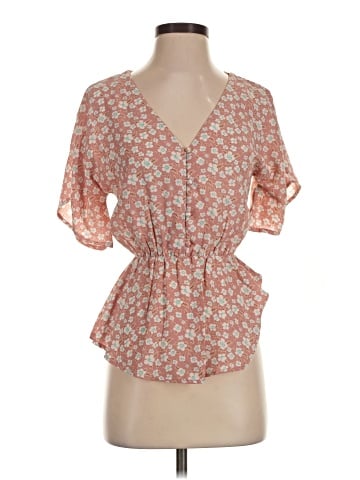 Sienna Sky Short Sleeve Blouse (view 1)
