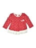 Love Red Long Sleeve Top 9-12 MO / 12 MO - photo 1
