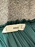 MNG 100% Polyester Teal Long Sleeve Blouse Size 4 - photo 9