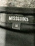 Missguided 100% Polyester Black Cocktail Dress Size 14 - photo 4