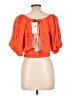 Assorted Brands Orange 3/4 Sleeve Blouse Size L - photo 2