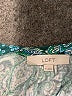 Ann Taylor LOFT 100% Polyester Green Sleeveless Blouse Size M - photo 7