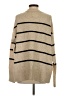 Aerie Stripes Tan Turtleneck Sweater Size S - photo 2