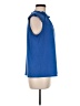 Adrianna Papell Blue Sleeveless Blouse Size M - photo 4