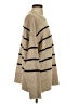 Aerie Stripes Tan Turtleneck Sweater Size S - photo 4