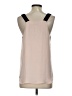 Ann Taylor LOFT 100% Polyester Pink Sleeveless Blouse Size S - photo 2