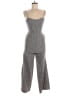 Forever 21 Plaid Gray Jumpsuit Size M - photo 1